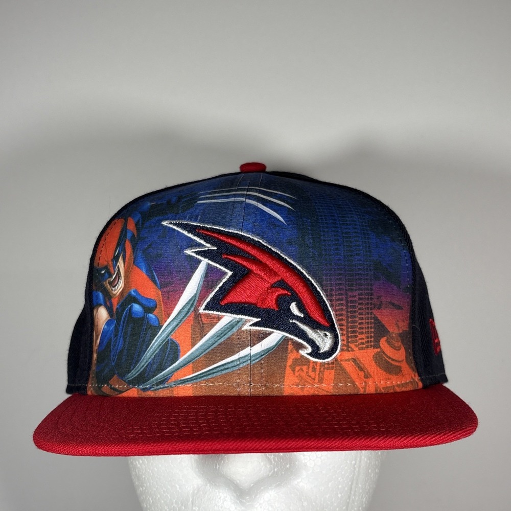 New Era 59FIFTY Atlanta Falcons x Marvel Wolverine NBA Fitted Hat‎ 7 1/2